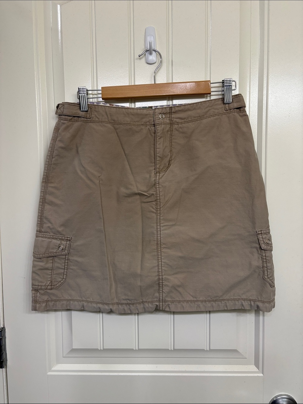 Horny Toad Khaki Cargo‎ A-Line Skort